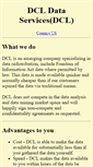Mobile Screenshot of dcldataservices.com